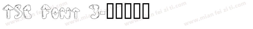 TSC Font 3字体转换